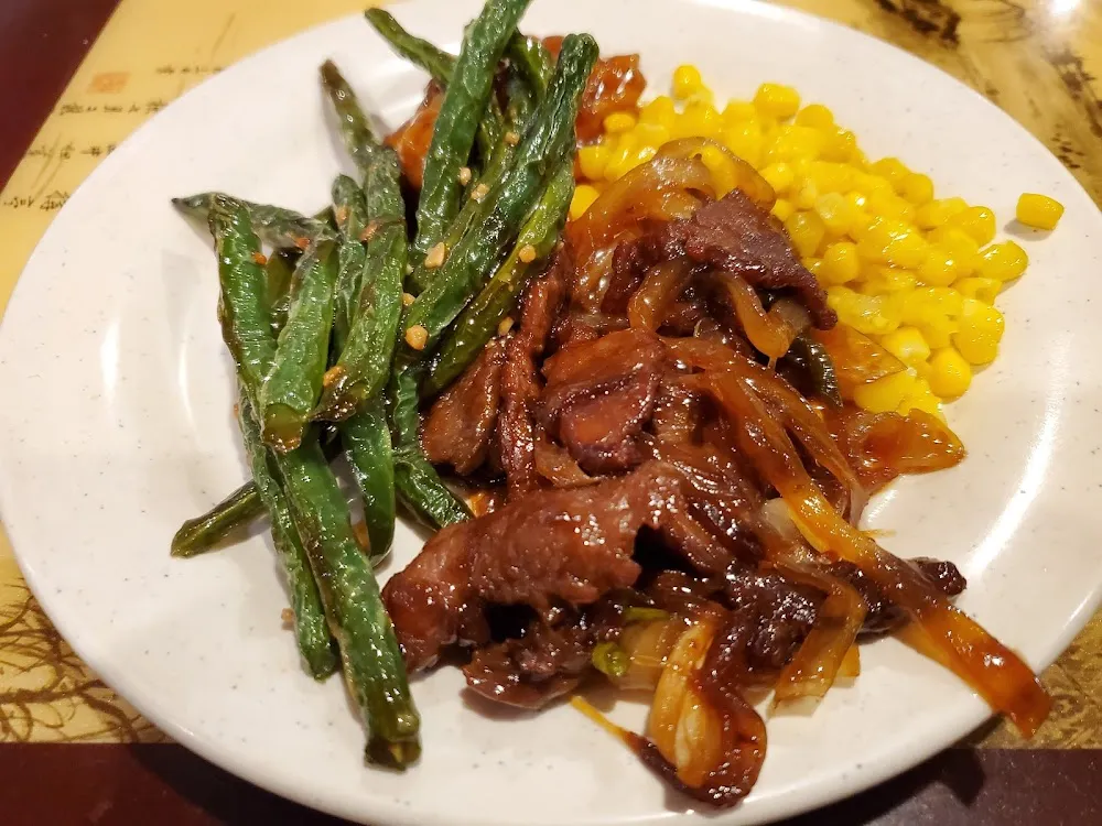 Beef Corn Green Beans