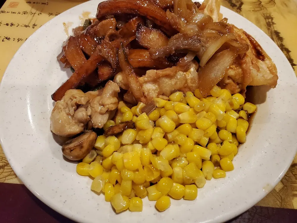 Cashew Chicken Corn Chicken with Potato