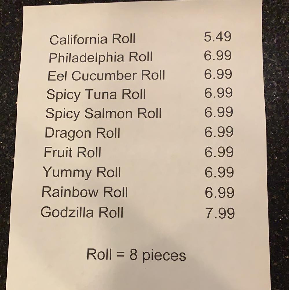 Grandview Buffet Menu image 2