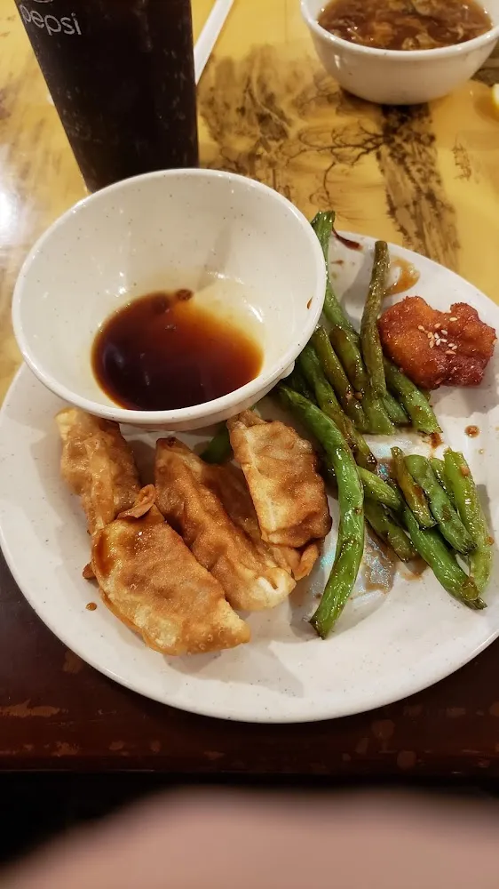 Pot Stickers Green Beans